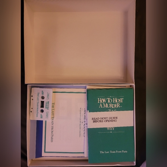 How to host a murder, vintage murder mystery interactive multi-player game - Picture 3 of 4